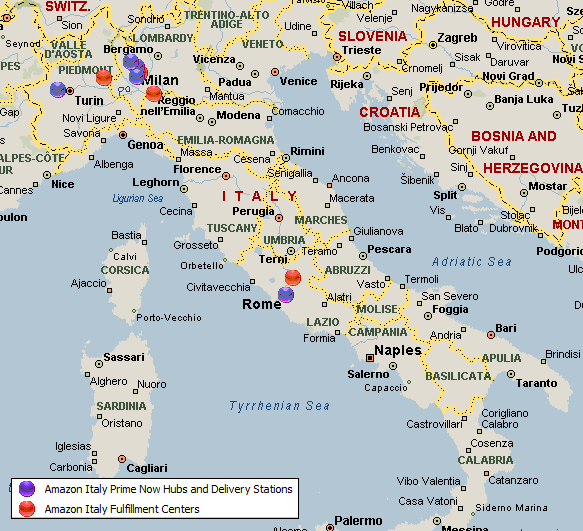 2018 ROW Amazon Italy 2018 ROW Amazon Italy