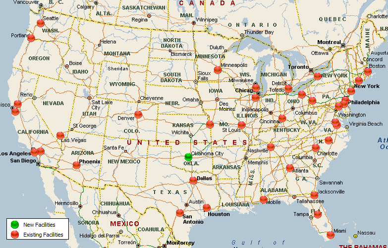 2018 USA Amazon Sortation Centers 2018 USA Amazon Sortation Centers
