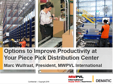 Options to Improve Productivity at Your Piece Pick Distribution Center
